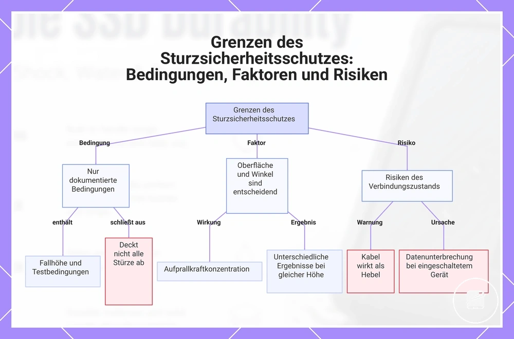 Grenzen des Sturzsicherheitsschutzes: Bedingungen, Faktoren und Risiken