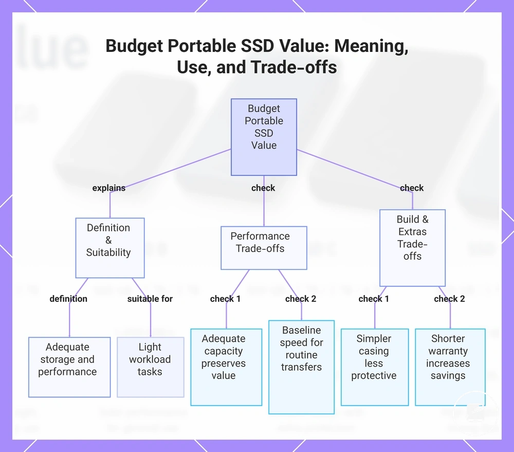 Budget Portable SSD Value: Meaning, Use, and Trade-offs
