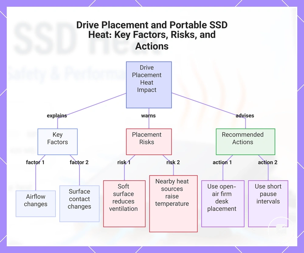 Drive Placement and Portable SSD Heat: Key Factors, Risks, and Actions