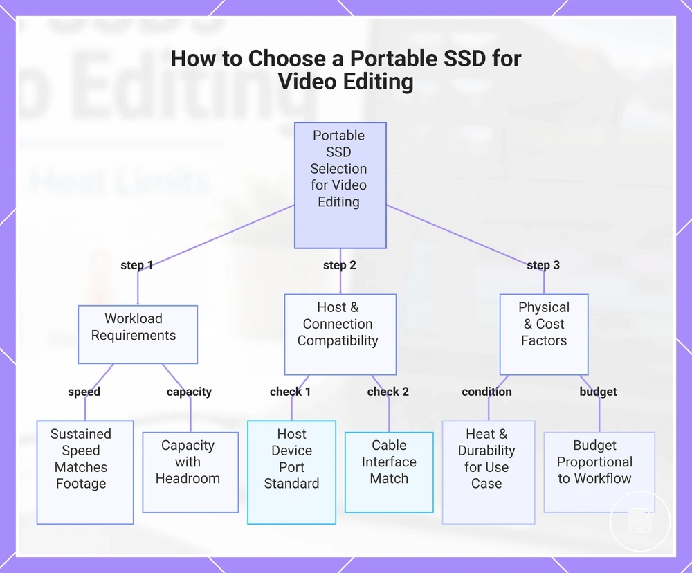 How to Choose a Portable SSD for Video Editing
