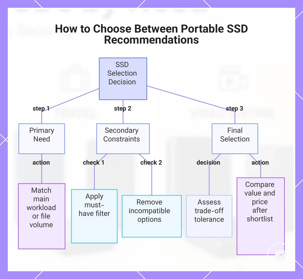 How to Choose Between Portable SSD Recommendations