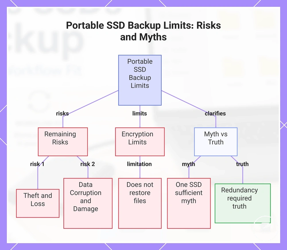 Portable SSD Backup Limits: Risks and Myths