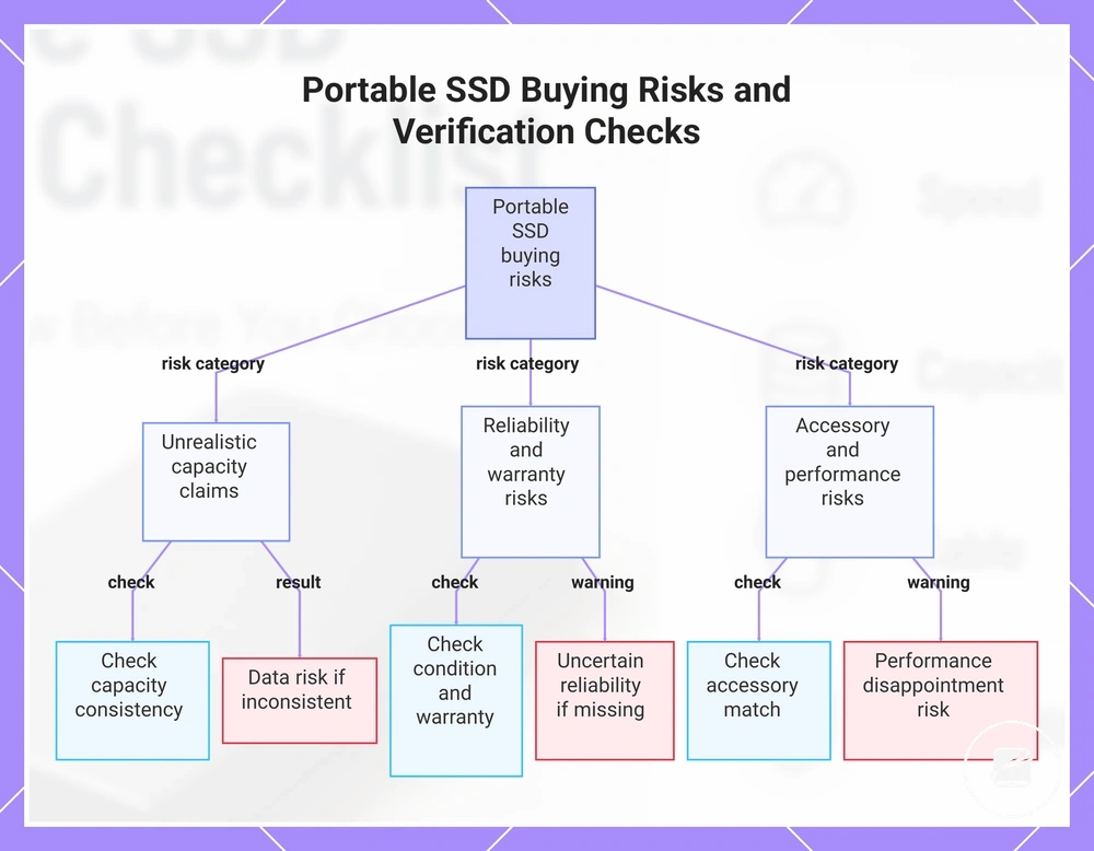 Portable SSD Buying Risks and Verification Checks
