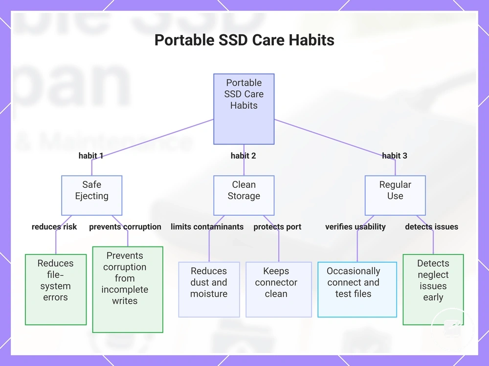 Portable SSD Care Habits