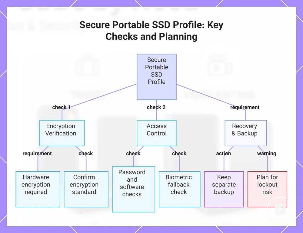Secure Portable SSD Profile: Key Checks and Planning