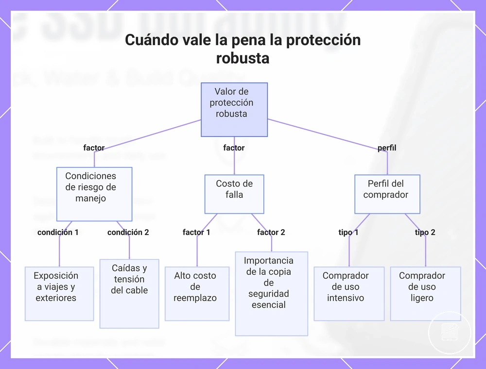Cuándo vale la pena la protección robusta