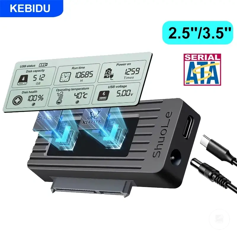Câble adaptateur USB vers SATA pour SSD ou disque dur 2,5 pouces