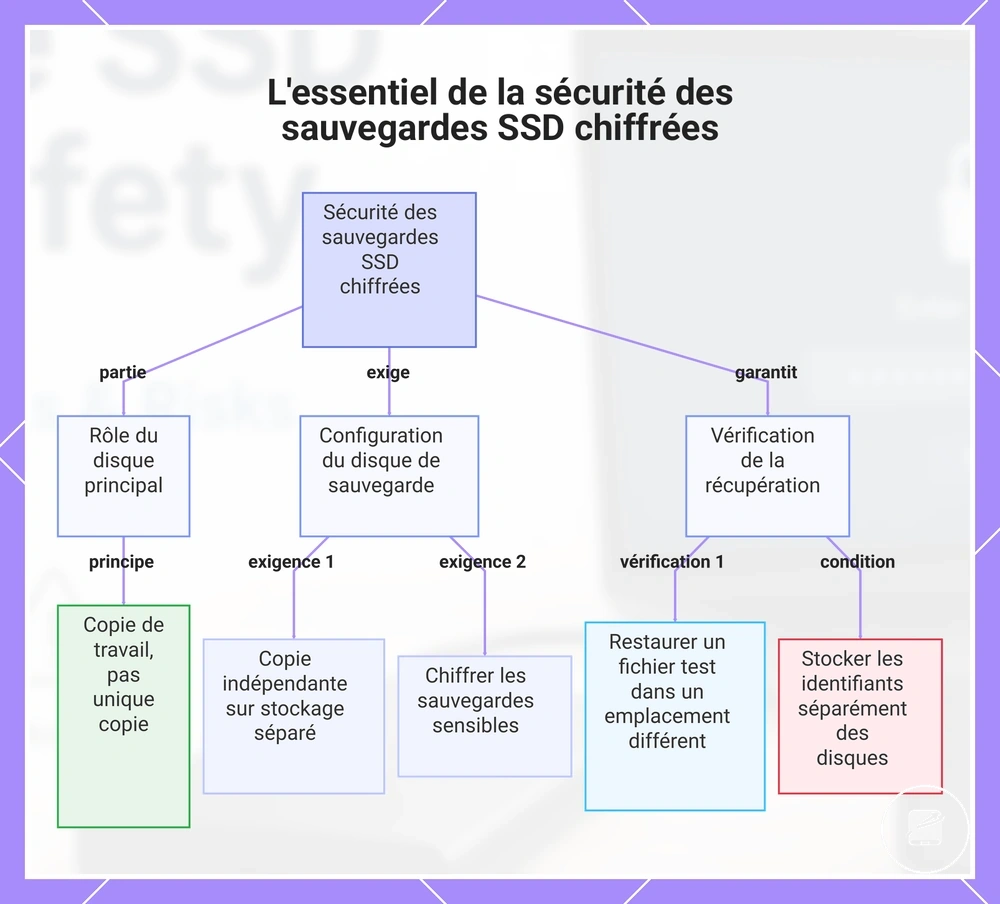 L'essentiel de la sécurité des sauvegardes SSD chiffrées