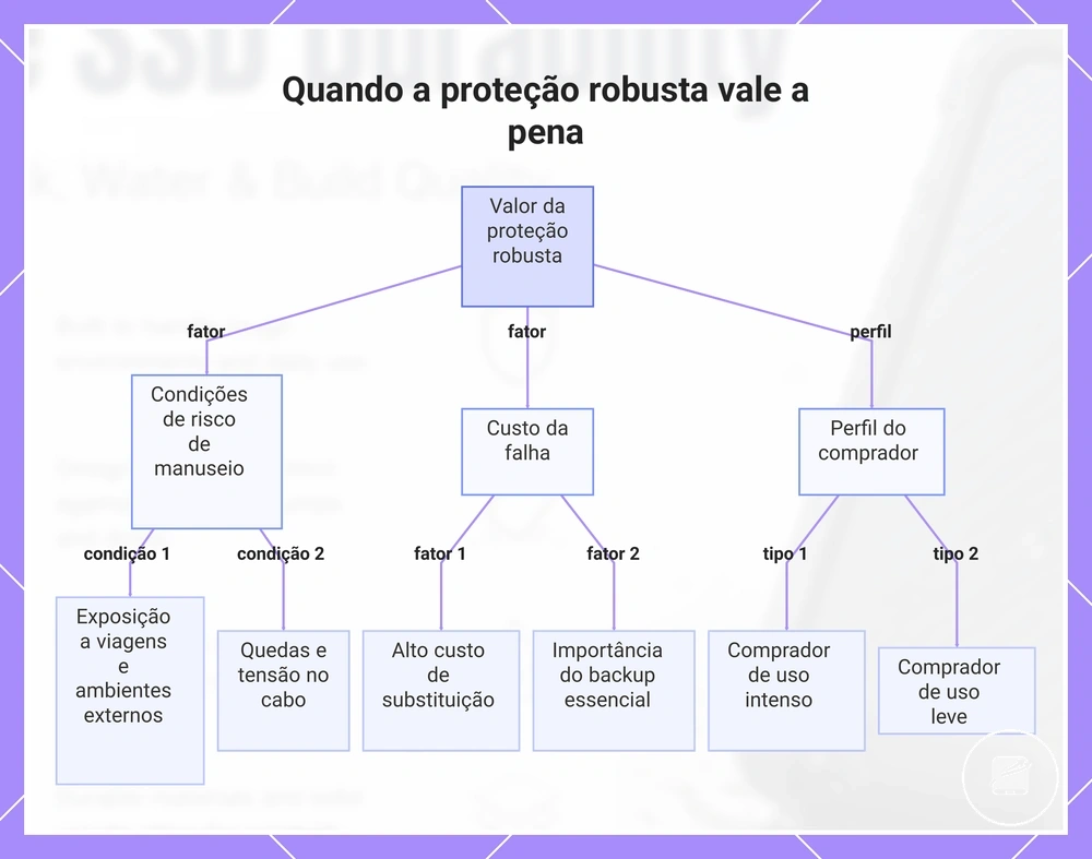 Quando a proteção robusta vale a pena