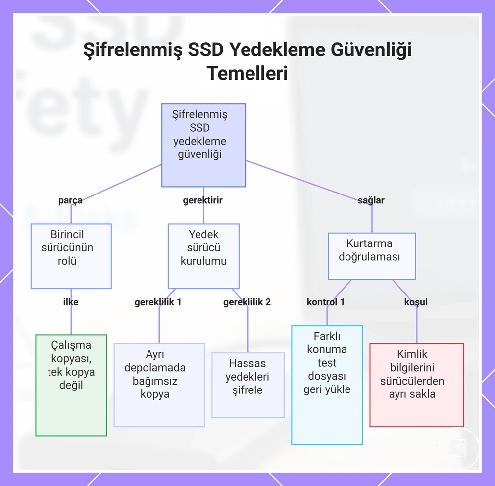 Şifrelenmiş SSD Yedekleme Güvenliği Temelleri