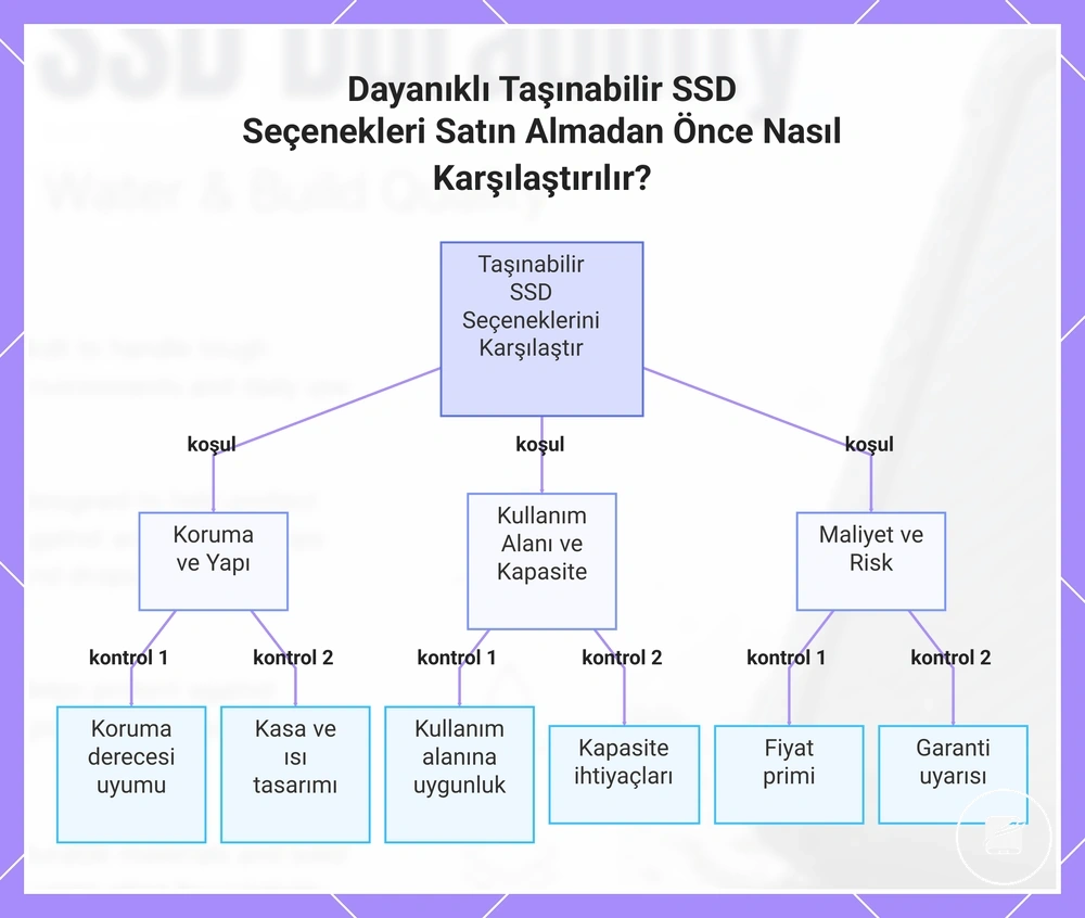 Dayanıklı Taşınabilir SSD Seçenekleri Satın Almadan Önce Nasıl Karşılaştırılır?