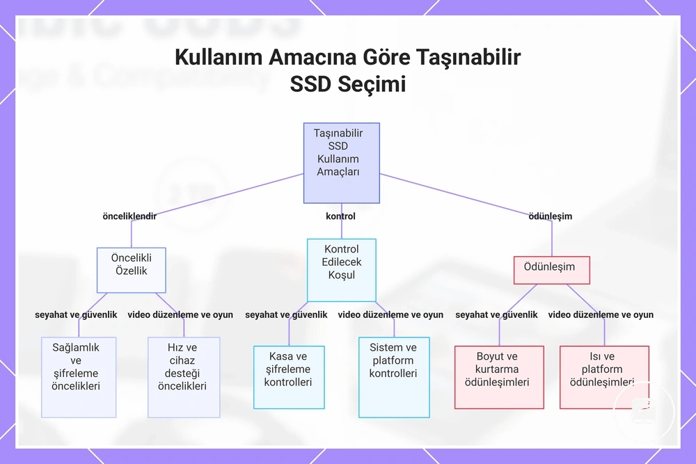 Kullanım Amacına Göre Taşınabilir SSD Seçimi