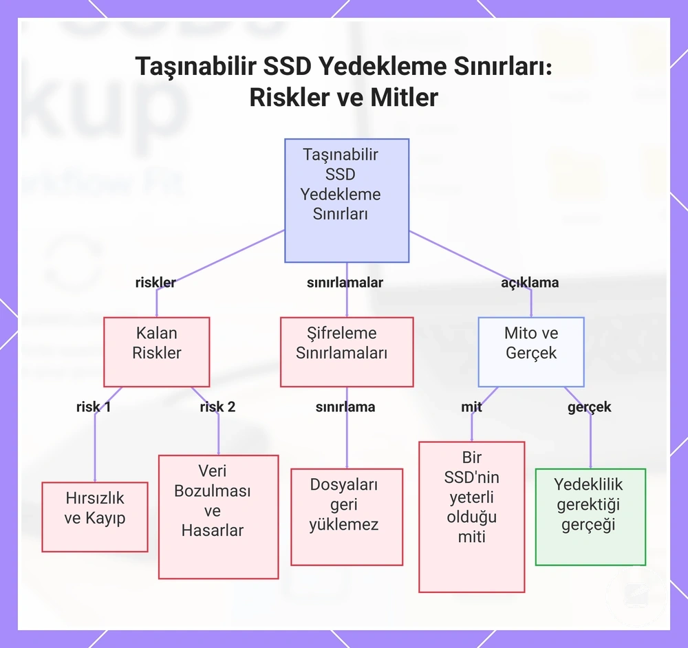 Taşınabilir SSD Yedekleme Sınırları: Riskler ve Mitler