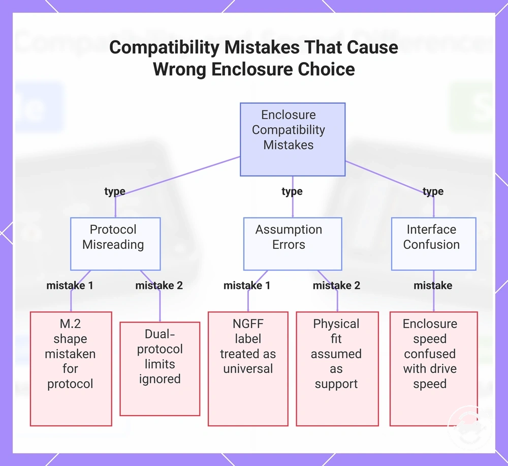 Compatibility Mistakes That Cause Wrong Enclosure Choice