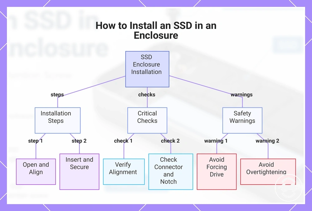 How to Install an SSD in an Enclosure