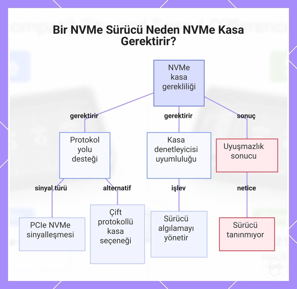 Bir NVMe Sürücü Neden NVMe Kasa Gerektirir?