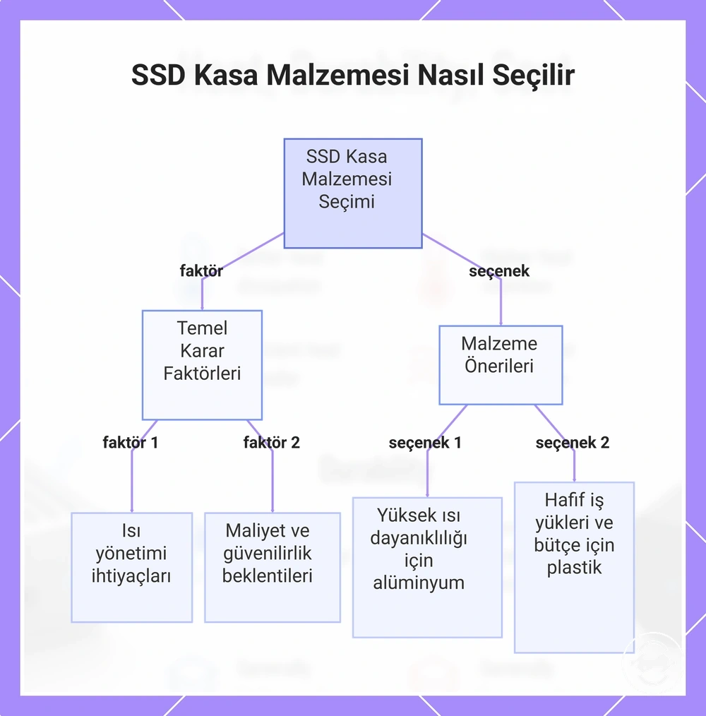 SSD Kasa Malzemesi Nasıl Seçilir