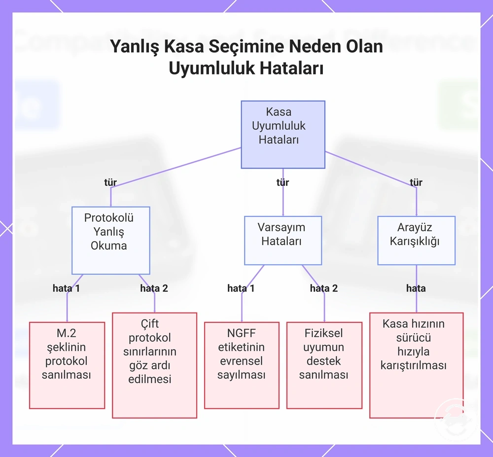 Yanlış Kasa Seçimine Neden Olan Uyumluluk Hataları